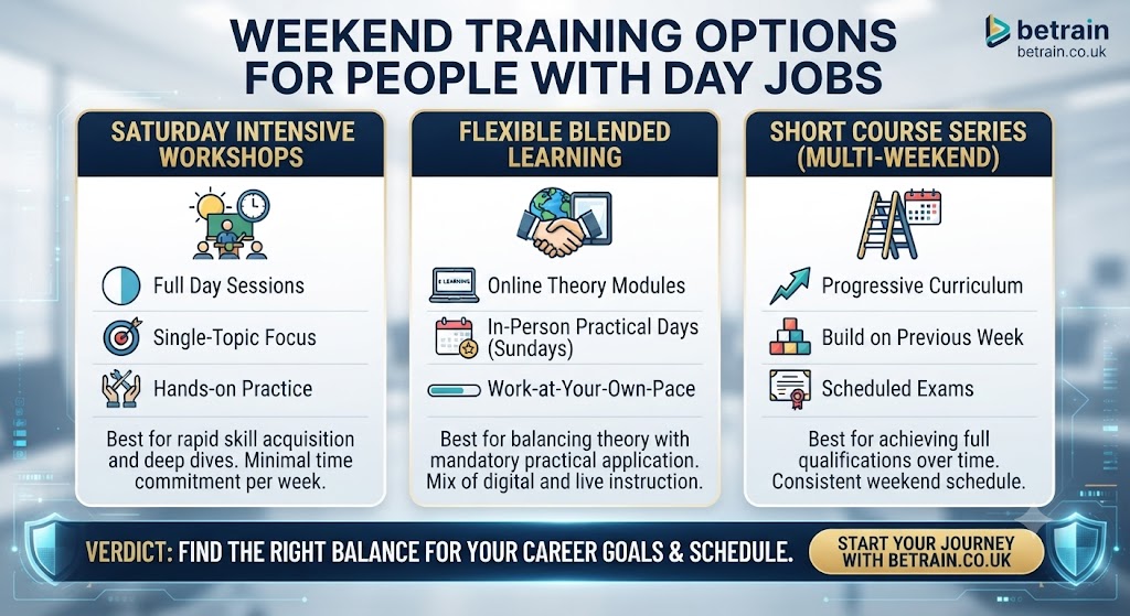 Weekend Training Options for People with Day Jobs